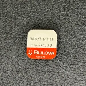 NOS Bulova Watch Part #30.027 H.618 11 1/2-2453.10. Sweep 2nd Wheel.Auth Bulova